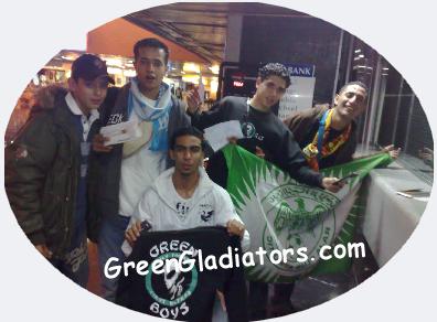 Green Boys et Greengladiators a Jordan