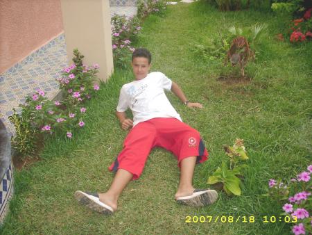 moi en jardin de la villa 